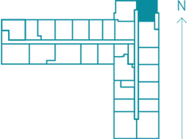 Halsted Flats Key Plans Teal1 6 A