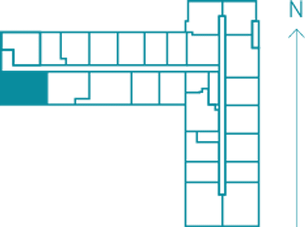 Halsted Flats Key Plans Teal2 3 T