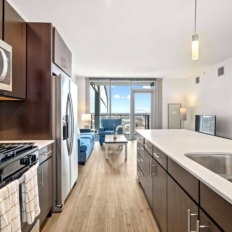 Halsted Flats Kitchen C 1